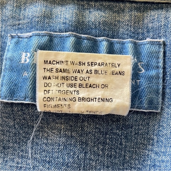Vintage Blue Willi’s Jean Jacket Womens Size M Medium Wash - Picture 6 of 6